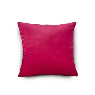 Housse de coussin en Velours - Valeska Rose sur fond gris