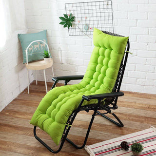 Housse de chaise longue - Ambiance Vert pomme sur fond gris